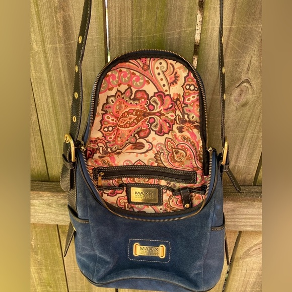 MAXX Signature Suede Crossbody Bag​​ - Picture 3 of 6